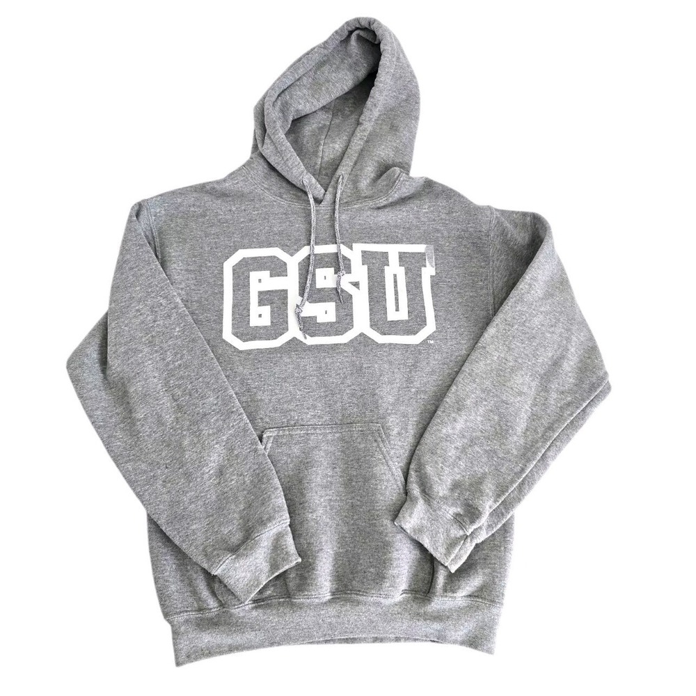Womens Georgia State University GSU Hoodie Size Small Gray Sweatshirt